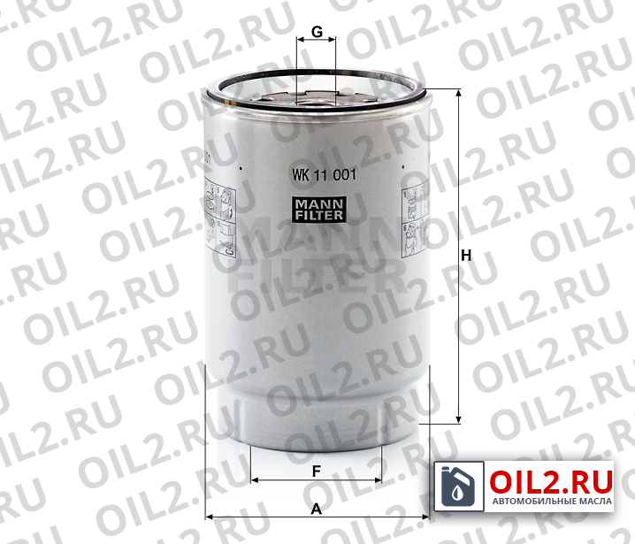 ���������� ������ MANN WK 11 001 x