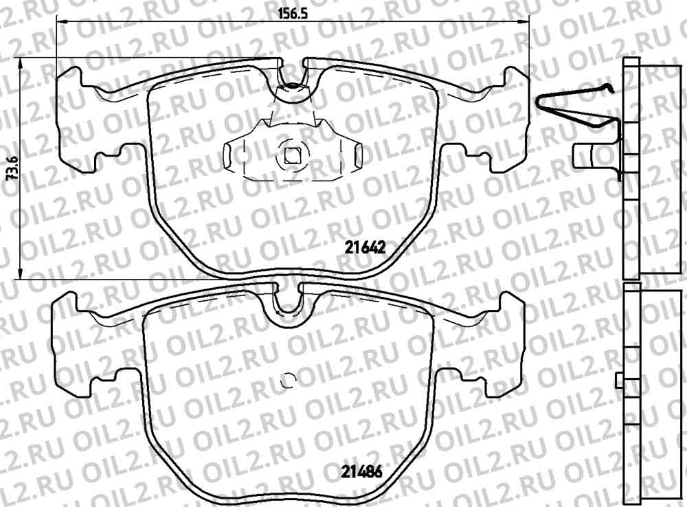  BREMBO P 06 021. .