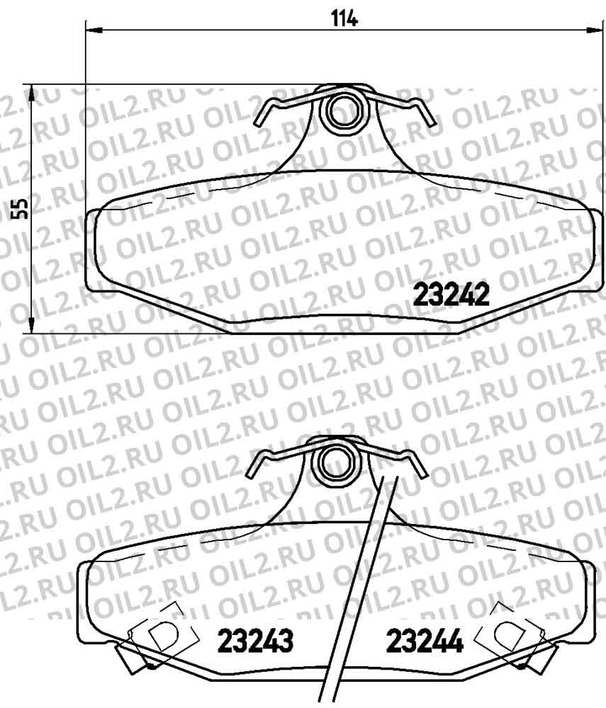  BREMBO P 15 004. .