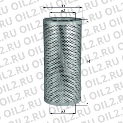 Габаритный чертеж Mahle HX 78 Габаритный чертеж Mahle HX 78