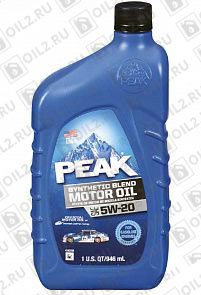 ������ PEAK Synthetic Blend Motor Oil 5W-20 0,946 .