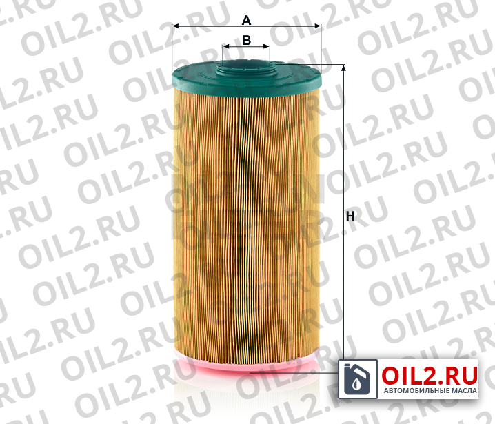 Габаритный чертеж MANN CF 450 Габаритный чертеж MANN CF 450