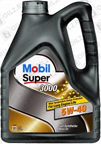 пїЅпїЅпїЅпїЅпїЅпїЅ Моторное масло Mobil Super 3000 X1 5W-40 4 л.
