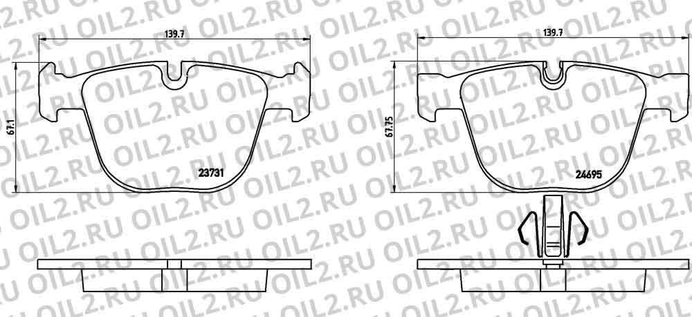 Колодки BREMBO P 06 053. Фотогаллерея. Колодки BREMBO P 06 053. Фотогаллерея.