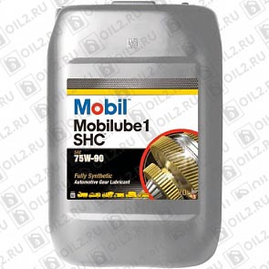 Купить Трансмиссионное масло MOBIL Mobilube 1 SHC 75W-90 20 л.