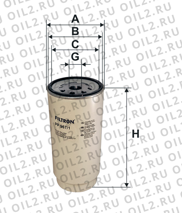 ���������� ������ ������ FILTRON PP 967/1