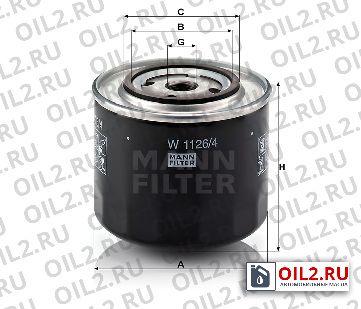 ���������� ������ MANN W 1126