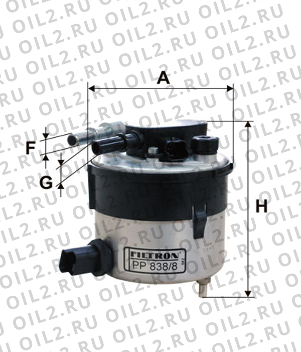 ���������� ������ ������ FILTRON PP 838/8