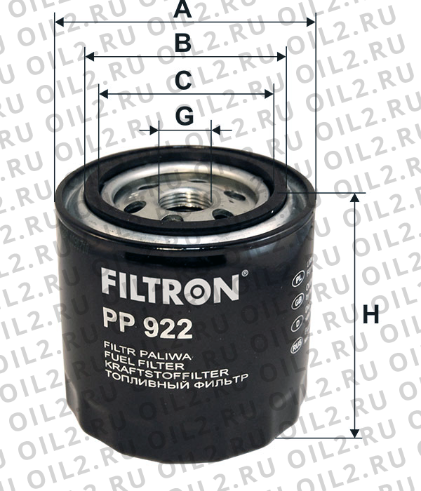    FILTRON PP 922