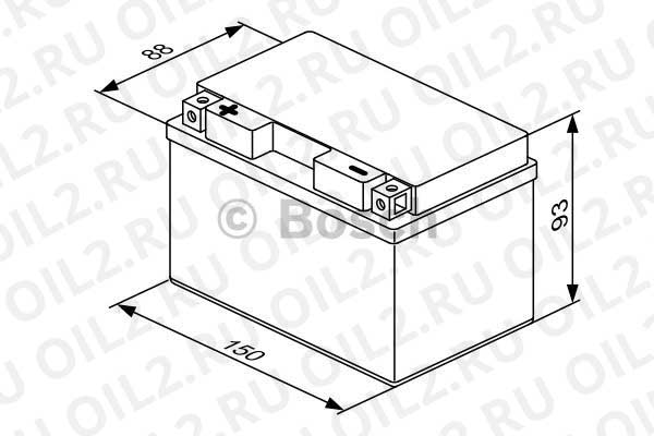 , agm (Bosch 0092M60110). .