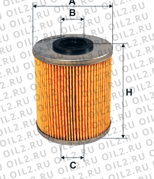 Габаритный чертеж Фильтр FILTRON PM 815/3 Габаритный чертеж Фильтр FILTRON PM 815/3