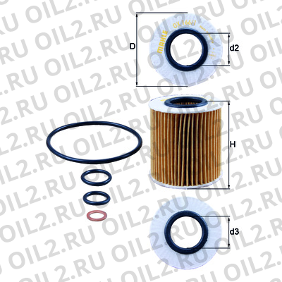   Mahle OX 166/1D ECO