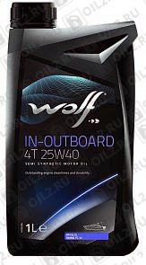 WOLF In-Outboard 4T 25w-40 1 .