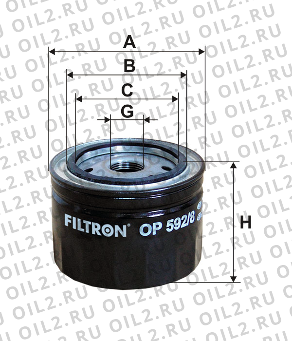 ���������� ������ ������ FILTRON OP 592/8