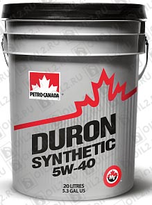 пїЅпїЅпїЅпїЅпїЅпїЅ PETRO-CANADA Duron Synthetic 5W-40 20 л.