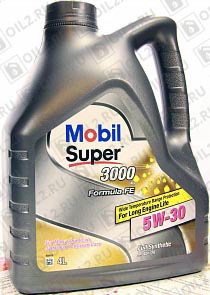 пїЅпїЅпїЅпїЅпїЅпїЅ MOBIL Super 3000 X1 Formula FE 5W-30 4 л.