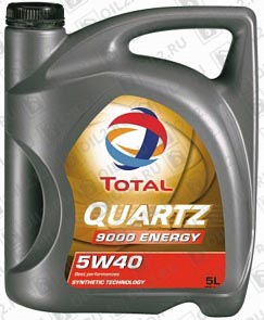 TOTAL Quartz 9000 Energy 5W-40 5 . 