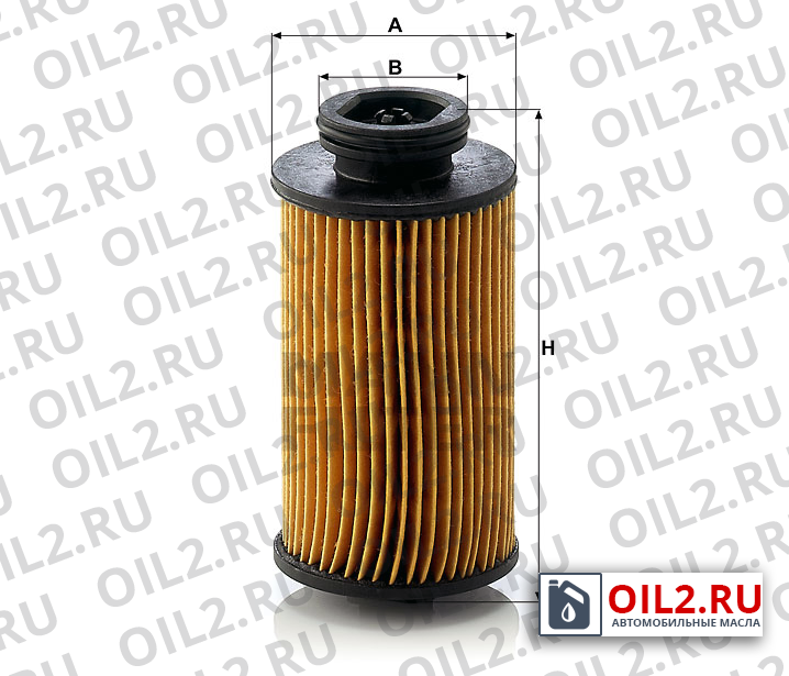 Габаритный чертеж MANN U 58/1 KIT Габаритный чертеж MANN U 58/1 KIT