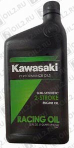 ������ KAWASAKI Semi-Synthetic 2-Stroke Racing Oil 0,946 .