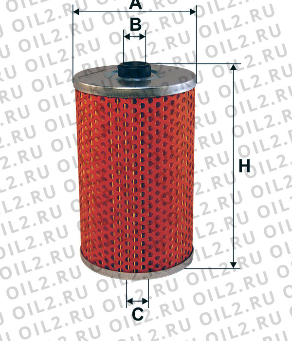 Габаритный чертеж Фильтр FILTRON PM 808 Габаритный чертеж Фильтр FILTRON PM 808