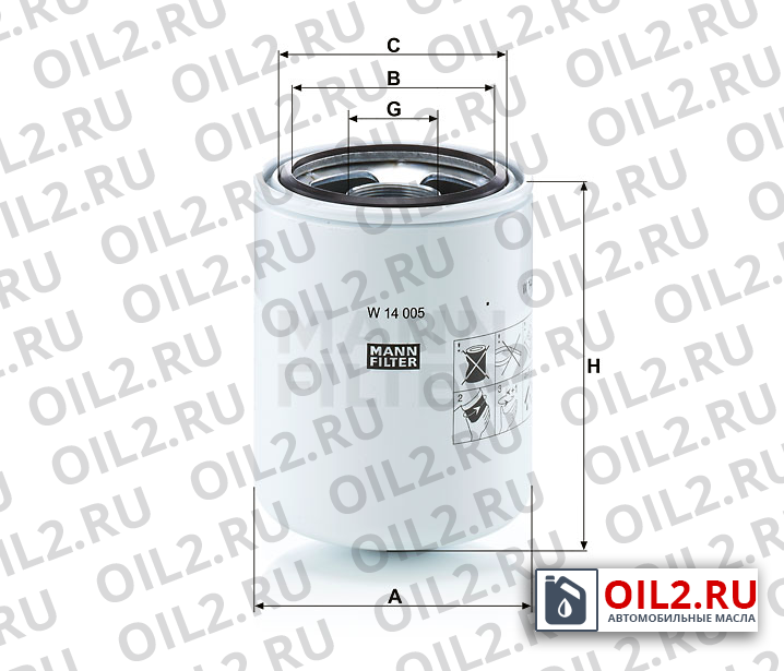 ���������� ������ MANN W 14 005