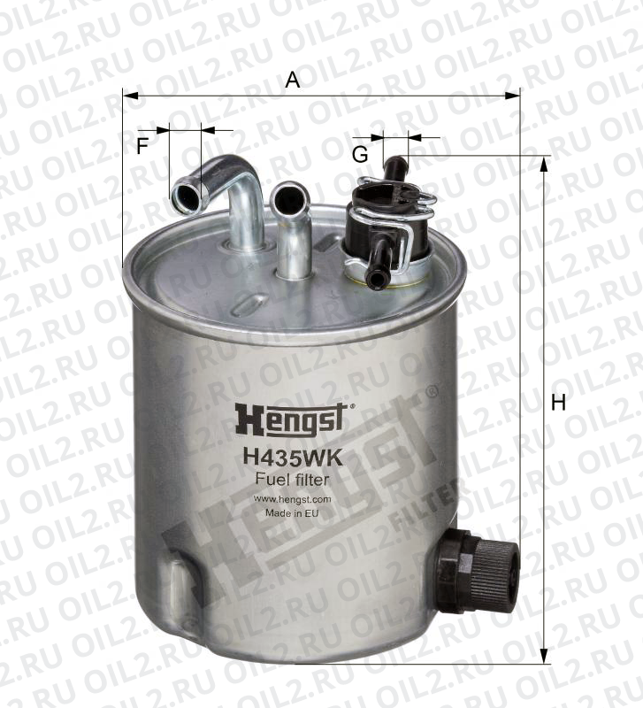 ��������� ������ Hengst H435WK. ���� ������.