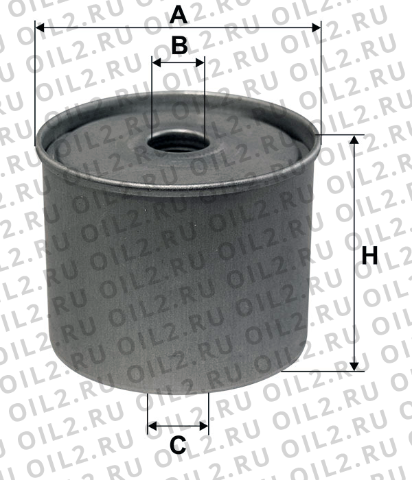 Габаритный чертеж Фильтр FILTRON PM 819/1 Габаритный чертеж Фильтр FILTRON PM 819/1