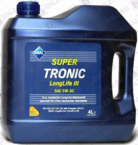 Купить ARAL SuperTronic LongLife III 5W-30 4 л.