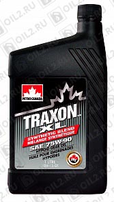 ������   PETRO-CANADA Traxon XL Synthetic Blend 75W-90 1 .