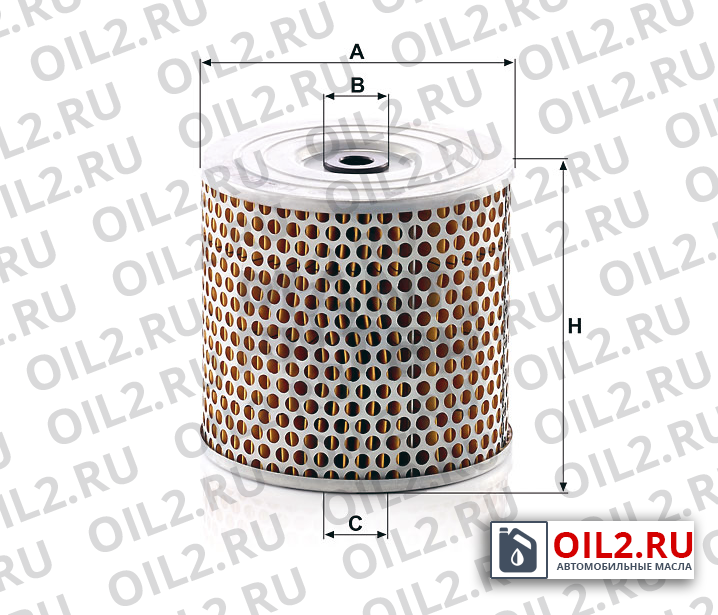 Габаритный чертеж MANN H 1360/1 Габаритный чертеж MANN H 1360/1