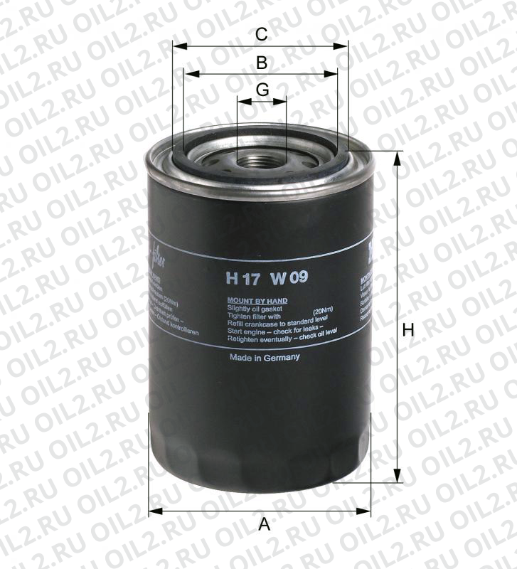   Hengst H17W09.  .
