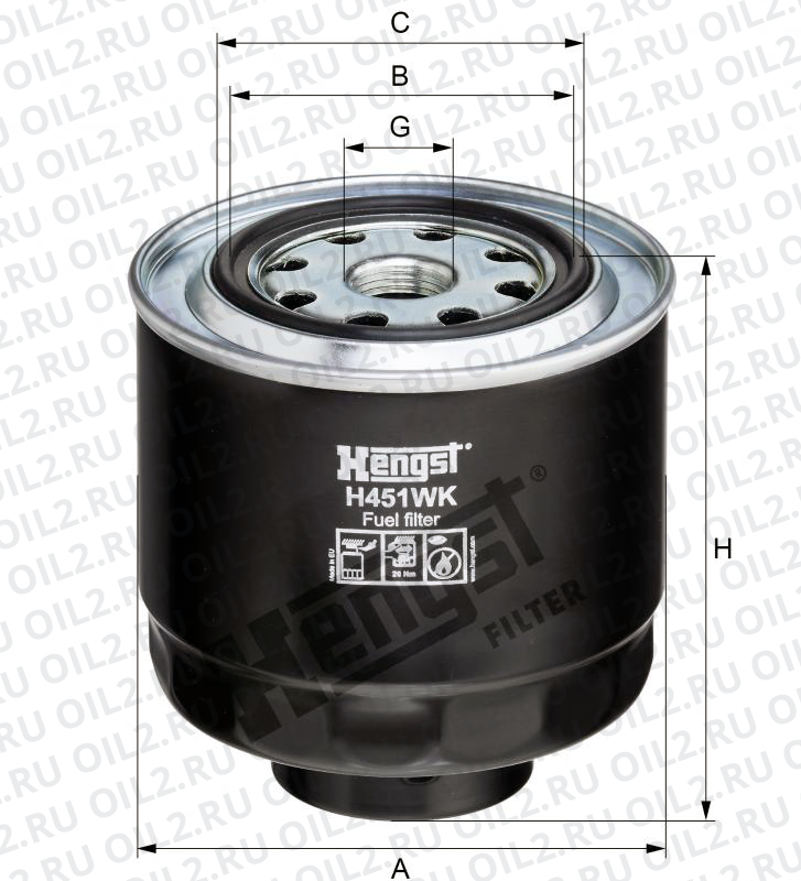 ������   Hengst H451WK