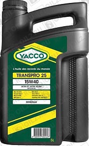 YACCO Transpro 25 15W-40 5 . 