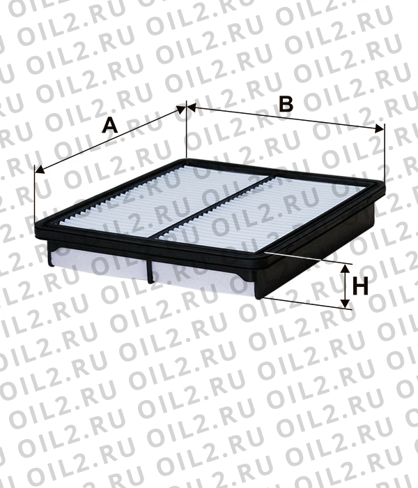 Габаритный чертеж Фильтр FILTRON AP 107/9 Габаритный чертеж Фильтр FILTRON AP 107/9