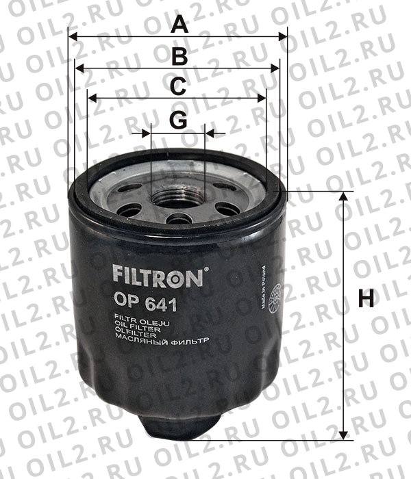    FILTRON OP 641