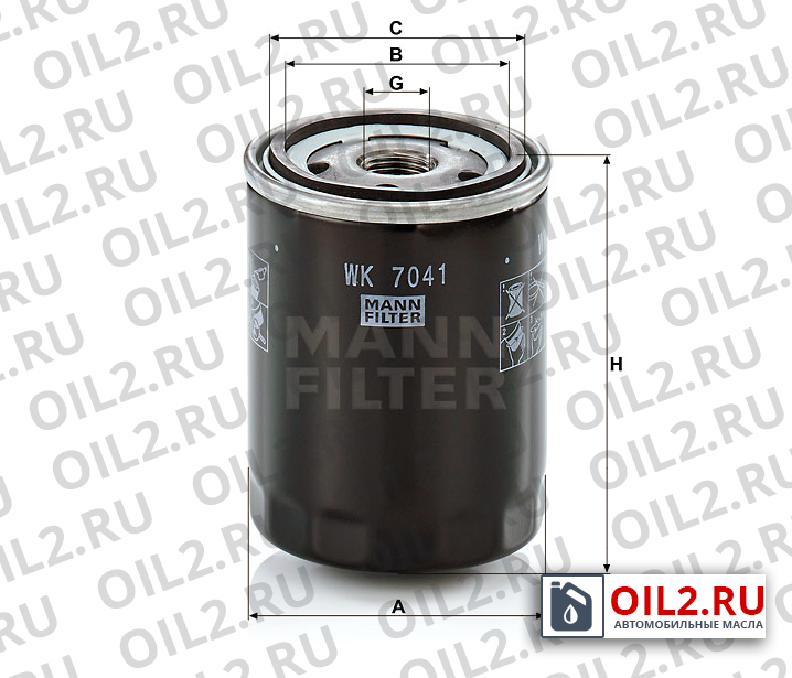 ���������� ������ MANN WK 7041