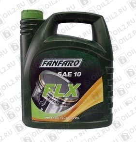 Промывочное масло FANFARO FLX SAE 10 4 л.