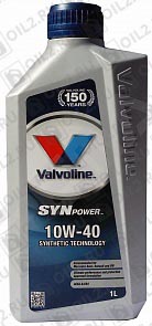 VALVOLINE Synpower 10W-40 1 . 