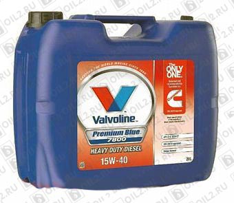 VALVOLINE Premium Blue 7800 15W-40 20 . 