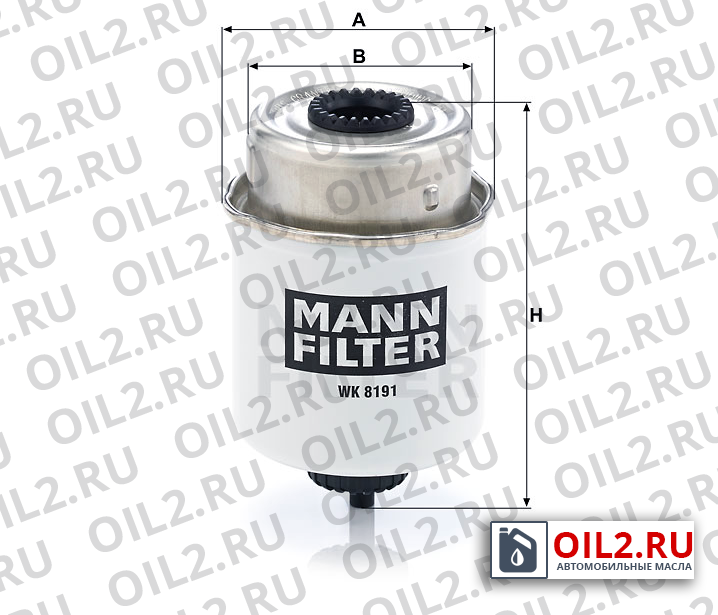 ���������� ������ MANN WK 8191