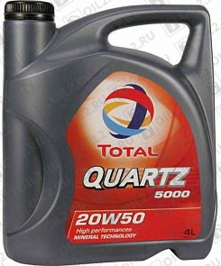 TOTAL Quartz 5000 SAE 20W-50 4 . 