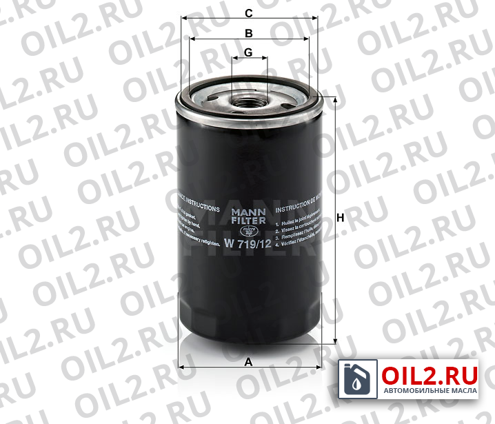   MANN W 719/12
