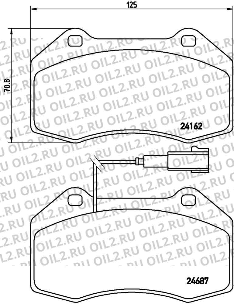  BREMBO P 23 117. .