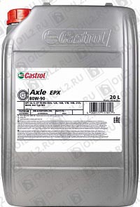 пїЅпїЅпїЅпїЅпїЅпїЅ Трансмиссионное масло CASTROL Axle EPX 80W-90 20 л.