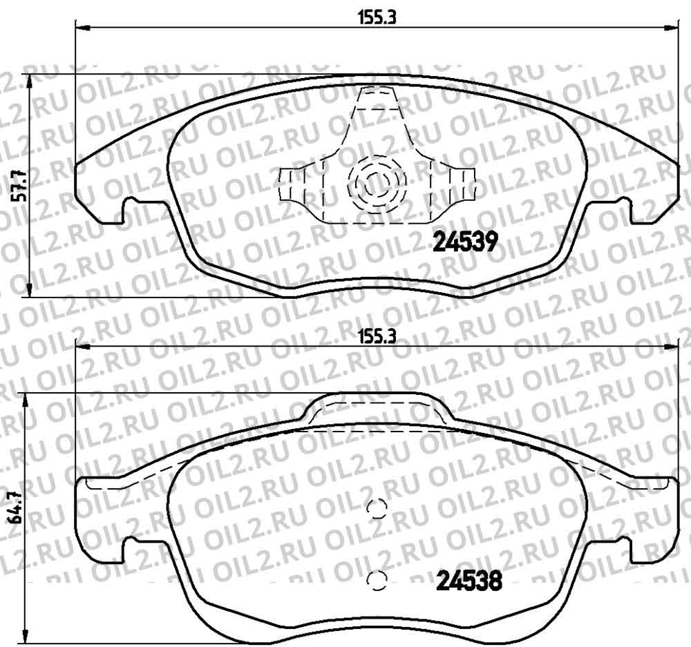  BREMBO P 61 083. .