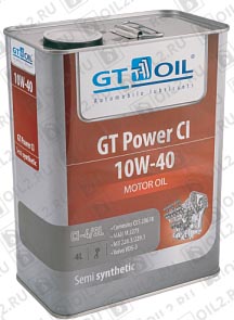пїЅпїЅпїЅпїЅпїЅпїЅ GT-OIL Power CI 10W-40 4 л.