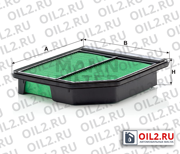 Габаритный чертеж MANN C 2240 Габаритный чертеж MANN C 2240