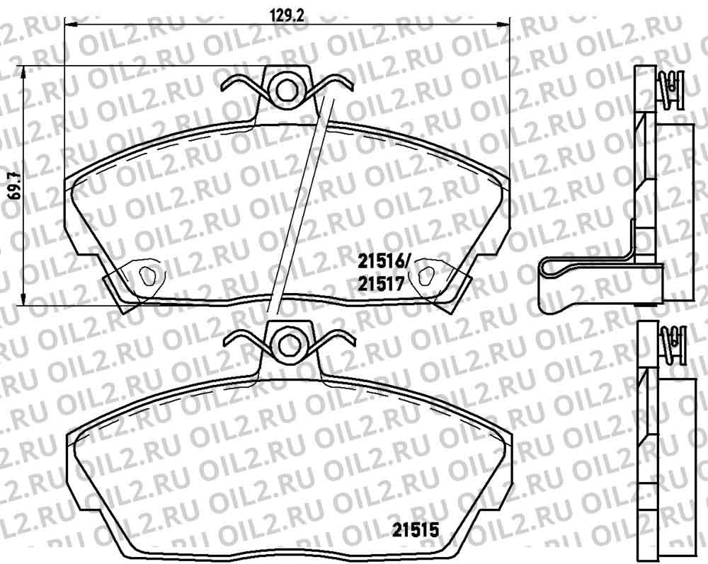  BREMBO P 28 020. .