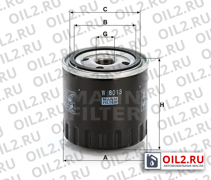   MANN W 8013