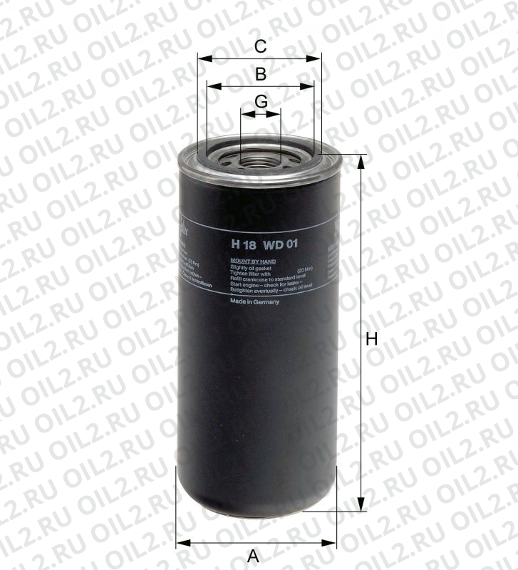   Hengst H18WD01.  .